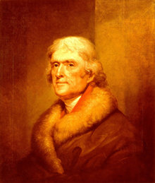 År 1776 skrev Thomas Jefferson den amerikanska Oavhängighetsförklaringen.